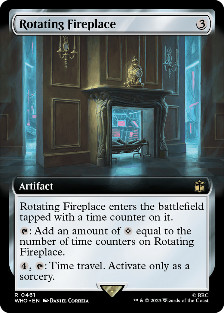 Rotating Fireplace (Extended Art) [Doctor Who] | Empire Gaming NC