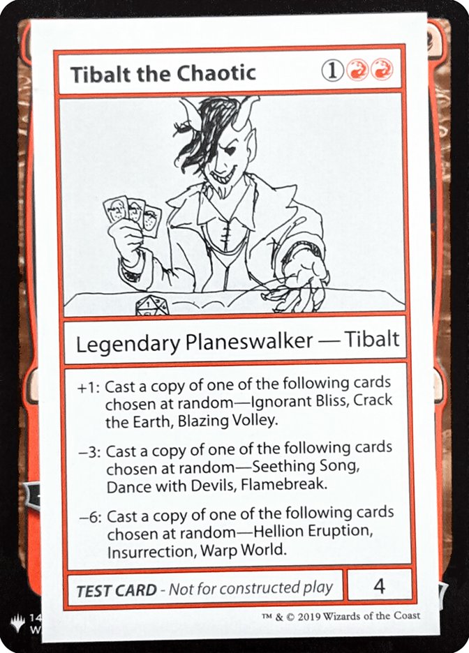 Tibalt the Chaotic [Mystery Booster Playtest Cards] | Empire Gaming NC