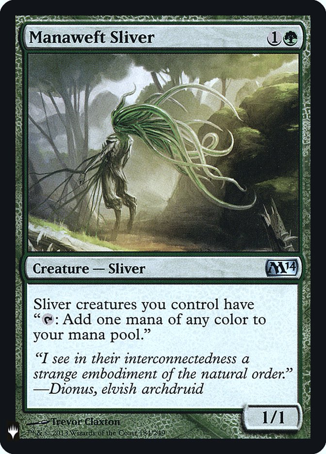 Manaweft Sliver [Mystery Booster] | Empire Gaming NC