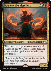 Kaervek the Merciless [Duskmourn: House of Horror Commander] | Empire Gaming NC