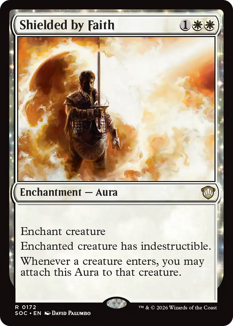 Shielded by Faith [Secrets of Strixhaven Commander] | Empire Gaming NC
