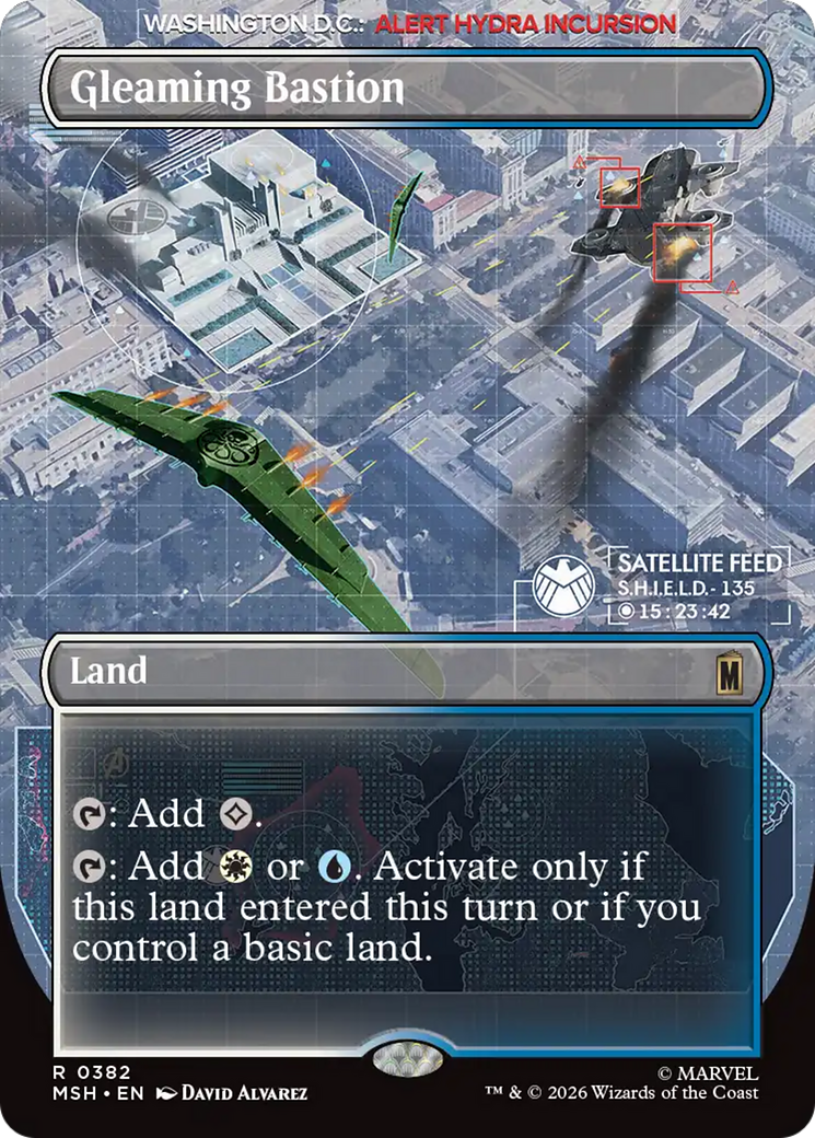 Gleaming Bastion (Borderless) [Marvel Super Heroes] | Empire Gaming NC