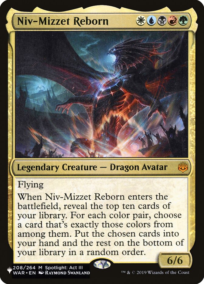 Niv-Mizzet Reborn [The List] | Empire Gaming NC