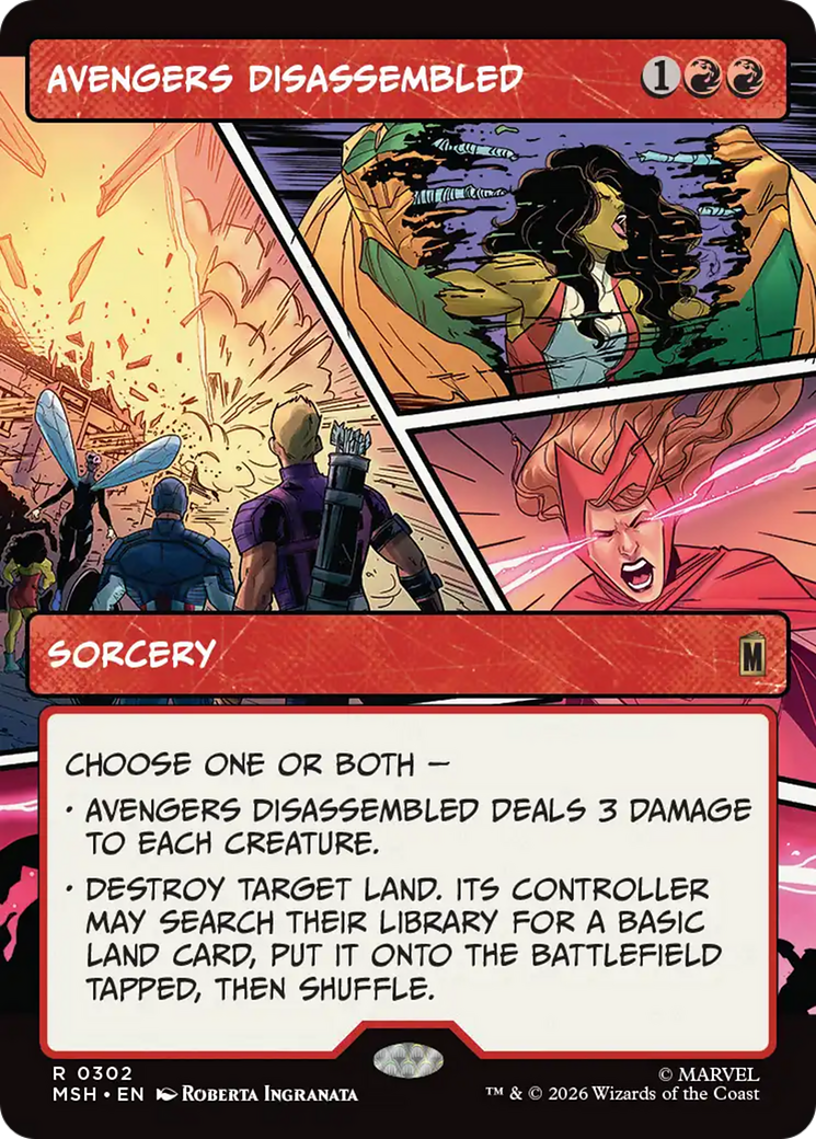 Avengers Disassembled (Borderless) [Marvel Super Heroes] | Empire Gaming NC