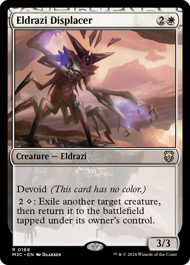 Eldrazi Displacer (Ripple Foil) [Modern Horizons 3 Commander] | Empire Gaming NC