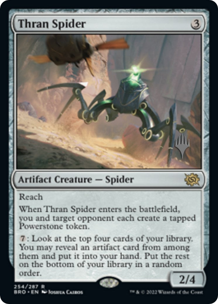 Thran Spider (Promo Pack) [The Brothers' War Promos] | Empire Gaming NC