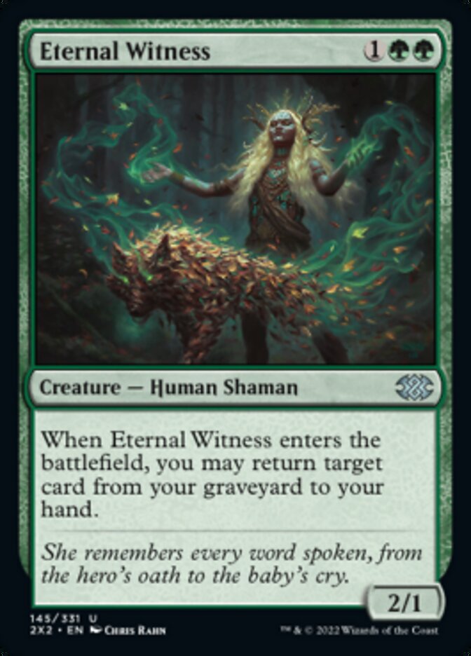 Eternal Witness [Double Masters 2022] | Empire Gaming NC