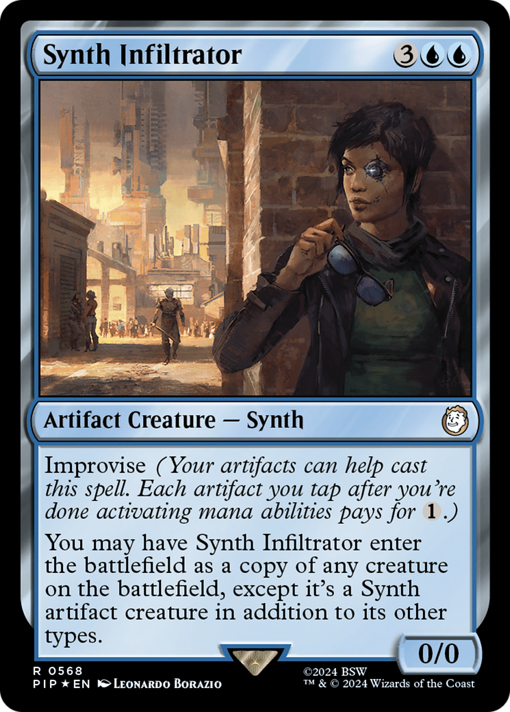 Synth Infiltrator (Surge Foil) [Fallout] | Empire Gaming NC