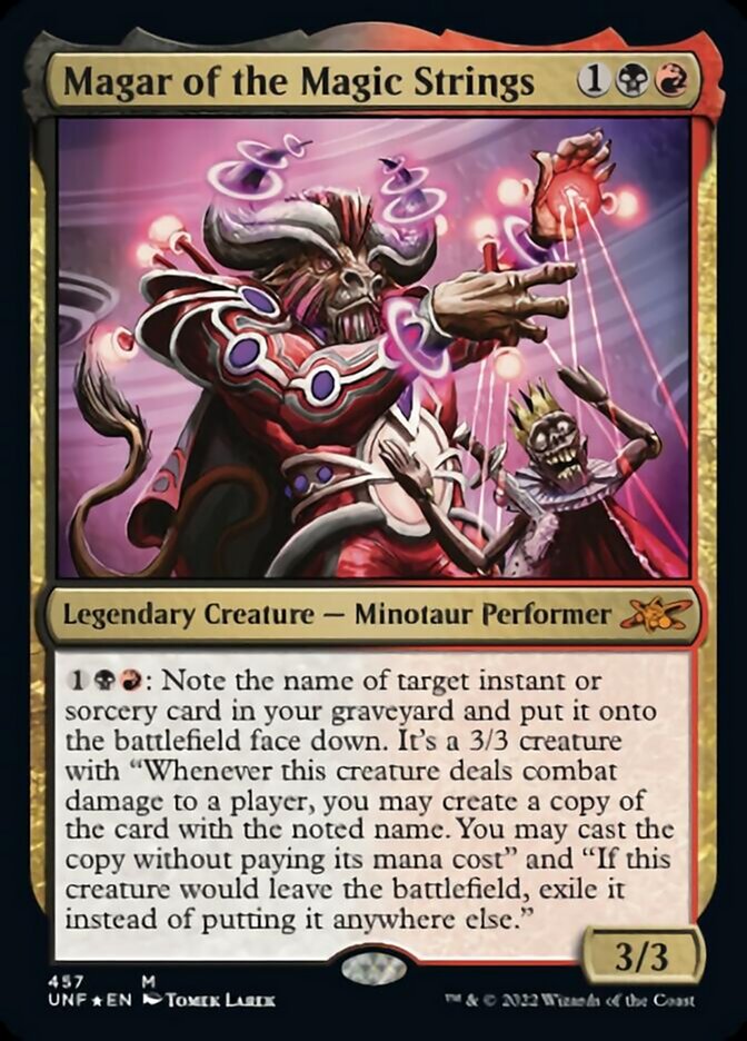 Magar of the Magic Strings (Galaxy Foil) [Unfinity] | Empire Gaming NC