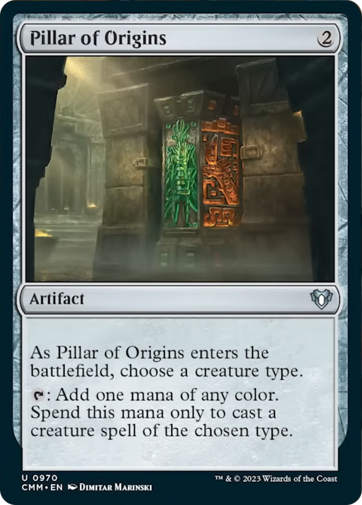 Pillar of Origins [Commander Masters] | Empire Gaming NC