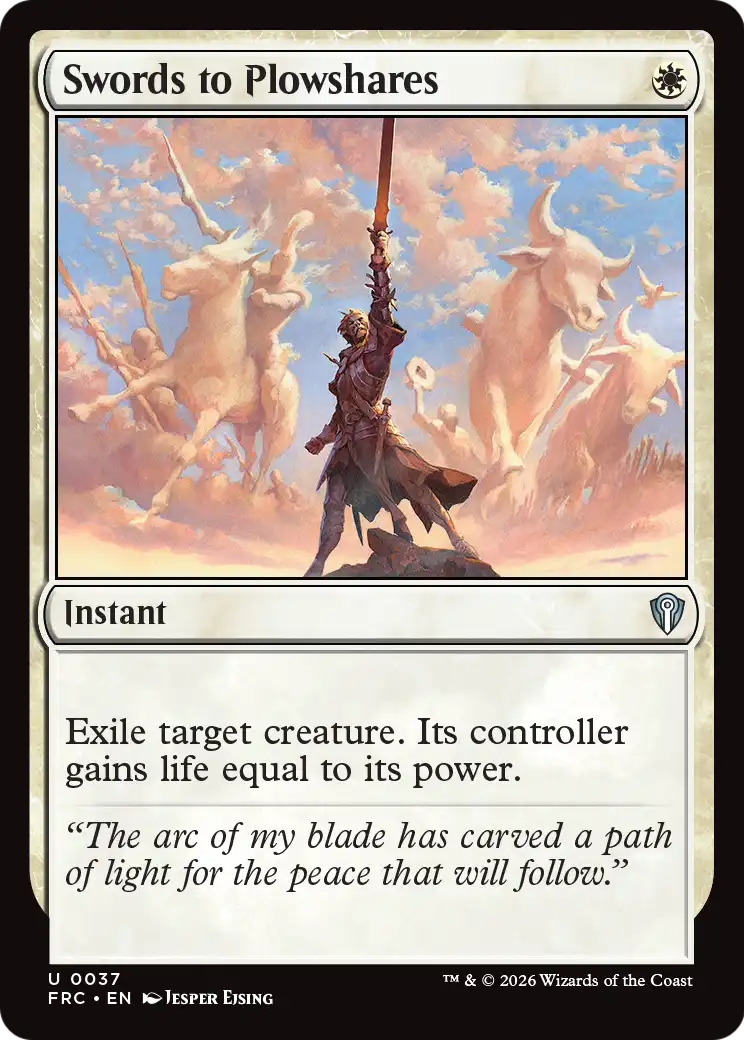 Swords to Plowshares [Reality Fracture Commander] | Empire Gaming NC