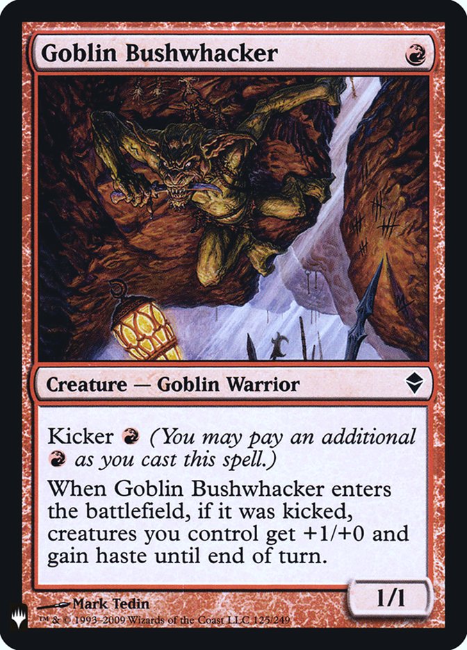 Goblin Bushwhacker [Mystery Booster] | Empire Gaming NC