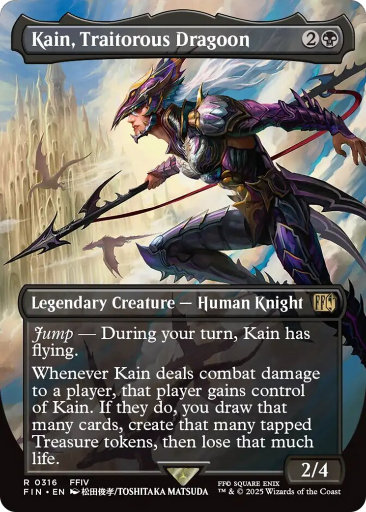 Kain, Traitorous Dragoon (Borderless) [FINAL FANTASY] | Empire Gaming NC
