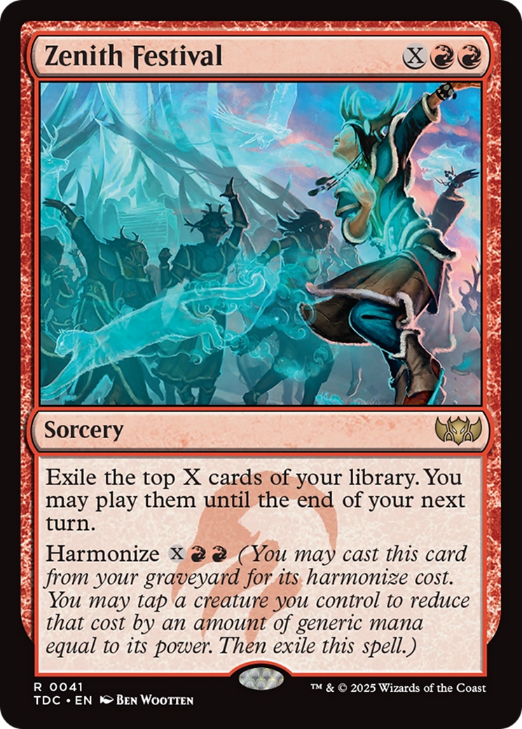 Zenith Festival [Tarkir: Dragonstorm Commander] | Empire Gaming NC