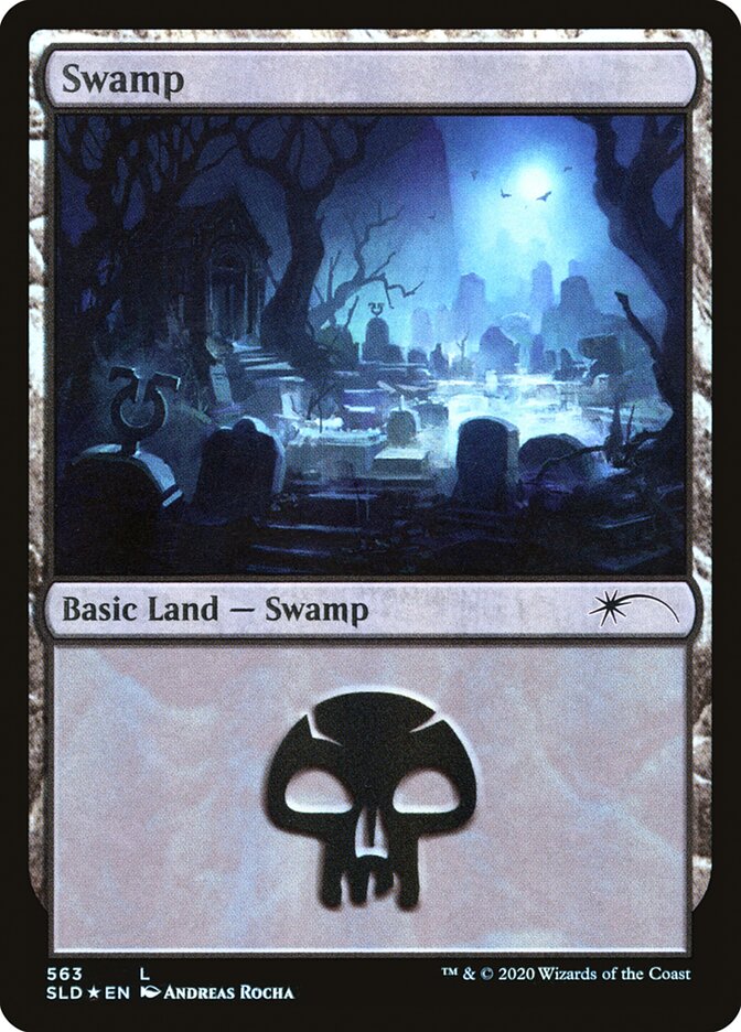 Swamp (Spooky) (563) [Secret Lair Drop Promos] | Empire Gaming NC