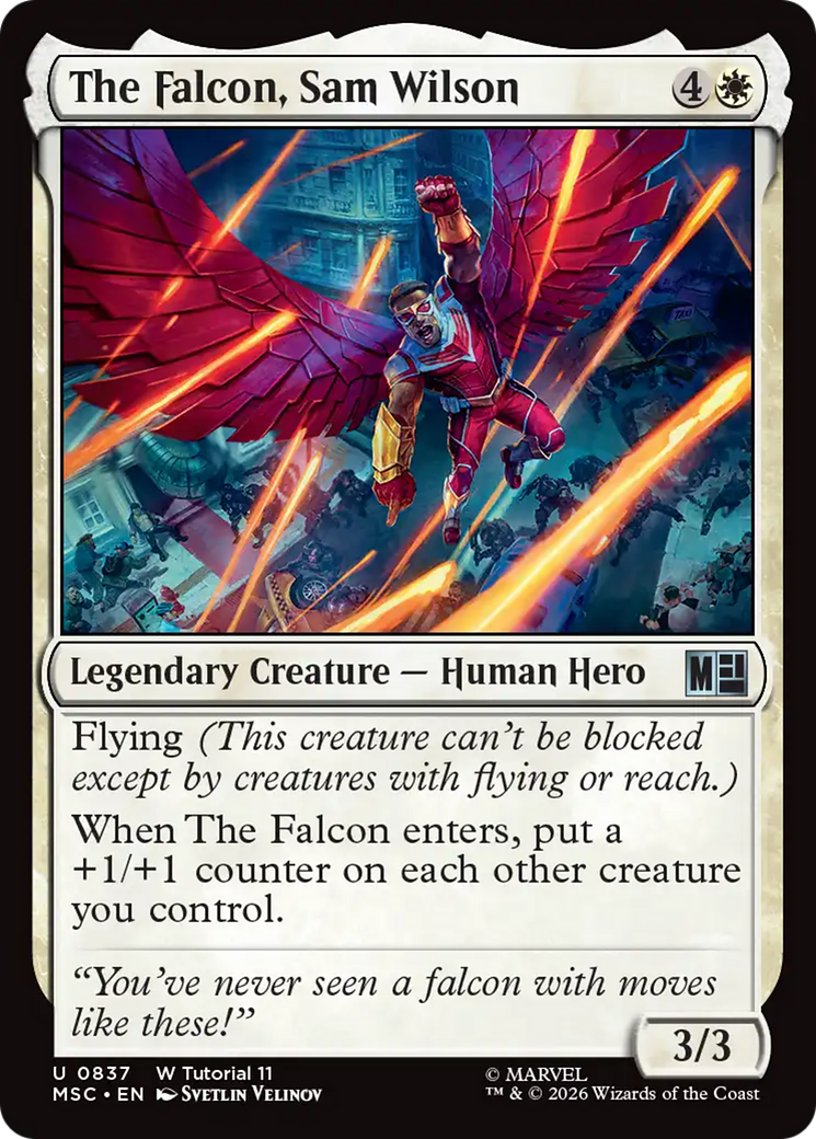 The Falcon, Sam Wilson (0837) [Marvel Super Heroes Commander] | Empire Gaming NC