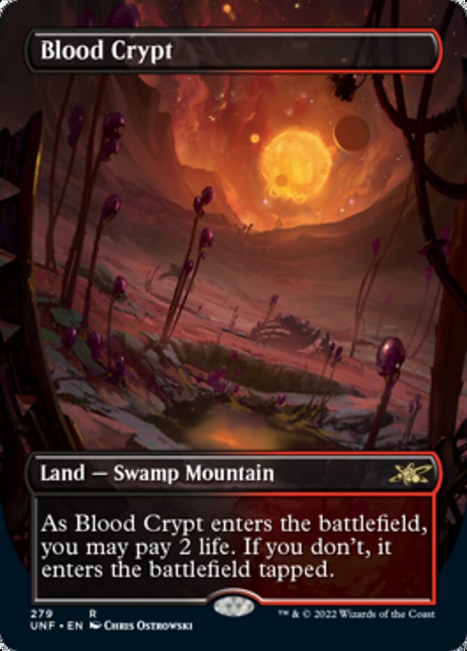 Blood Crypt (Borderless) [Unfinity] | Empire Gaming NC