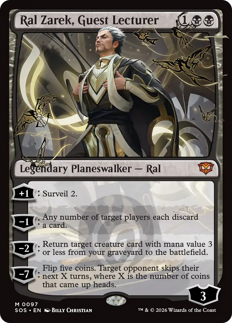 Ral Zarek, Guest Lecturer [Secrets of Strixhaven] | Empire Gaming NC