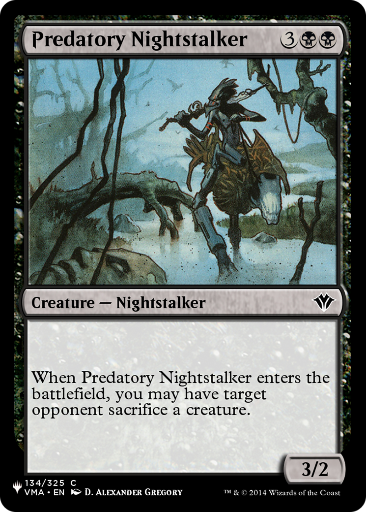 Predatory Nightstalker [The List] | Empire Gaming NC