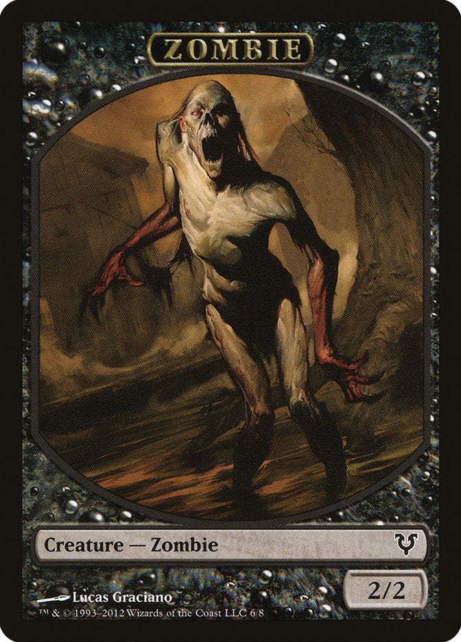 Zombie Token [Avacyn Restored Tokens] | Empire Gaming NC