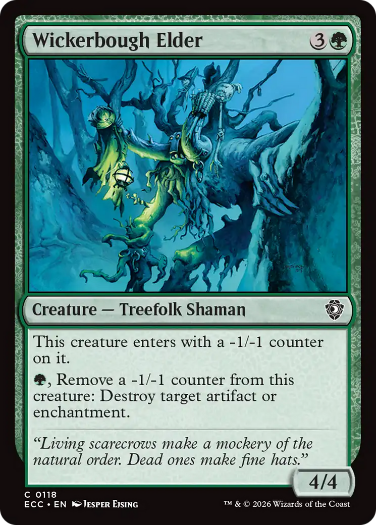 Wickerbough Elder [Lorwyn Eclipsed Commander] | Empire Gaming NC
