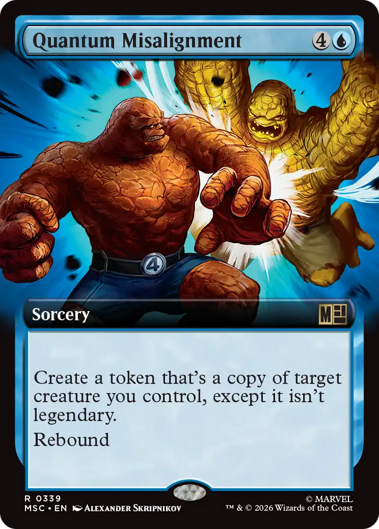 Quantum Misalignment (Extended Art) [Marvel Super Heroes Commander] | Empire Gaming NC