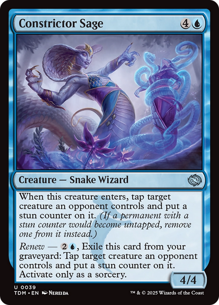 Constrictor Sage [Tarkir: Dragonstorm] | Empire Gaming NC