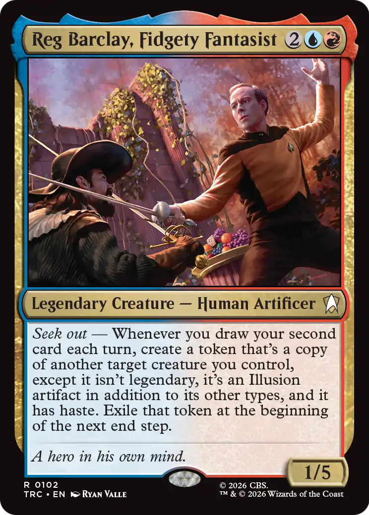 Reg Barclay, Fidgety Fantasist [Star Trek Commander] | Empire Gaming NC