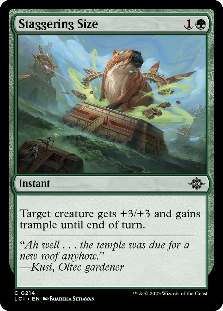 Staggering Size [The Lost Caverns of Ixalan] | Empire Gaming NC