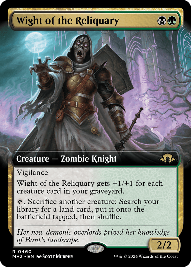 Wight of the Reliquary (Extended Art) [Modern Horizons 3] | Empire Gaming NC