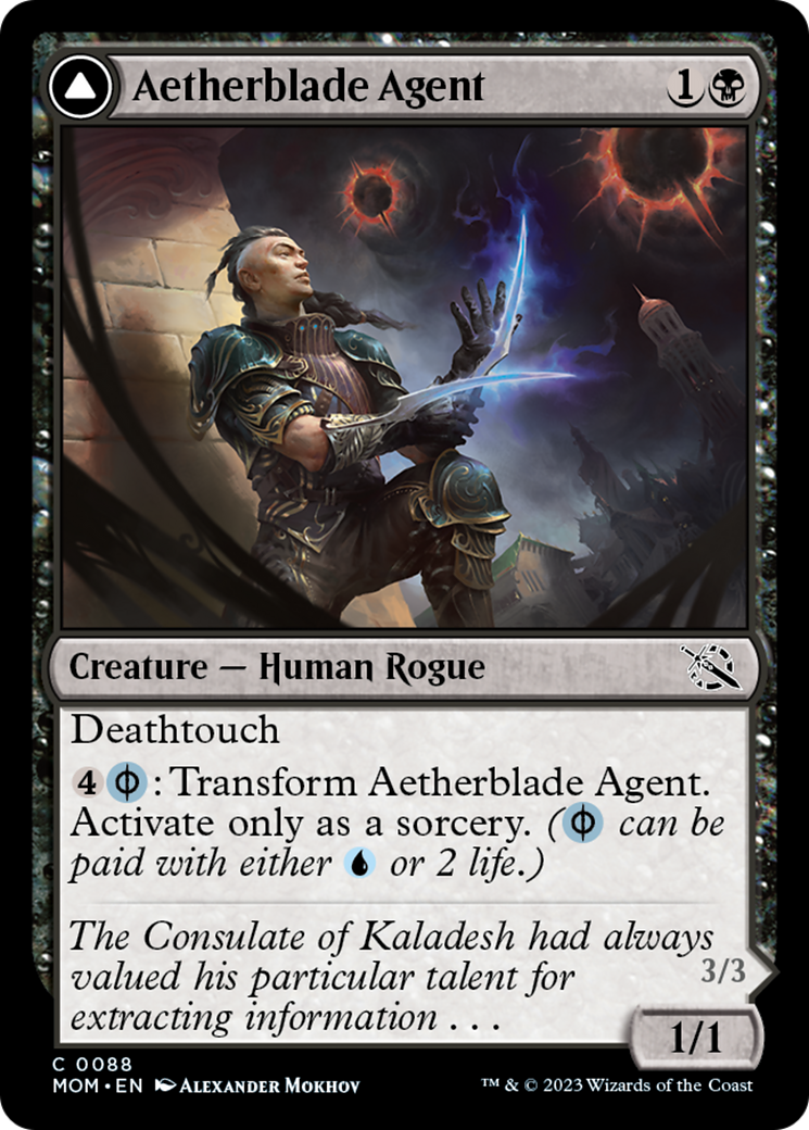 Aetherblade Agent // Gitaxian Mindstinger [March of the Machine] | Empire Gaming NC