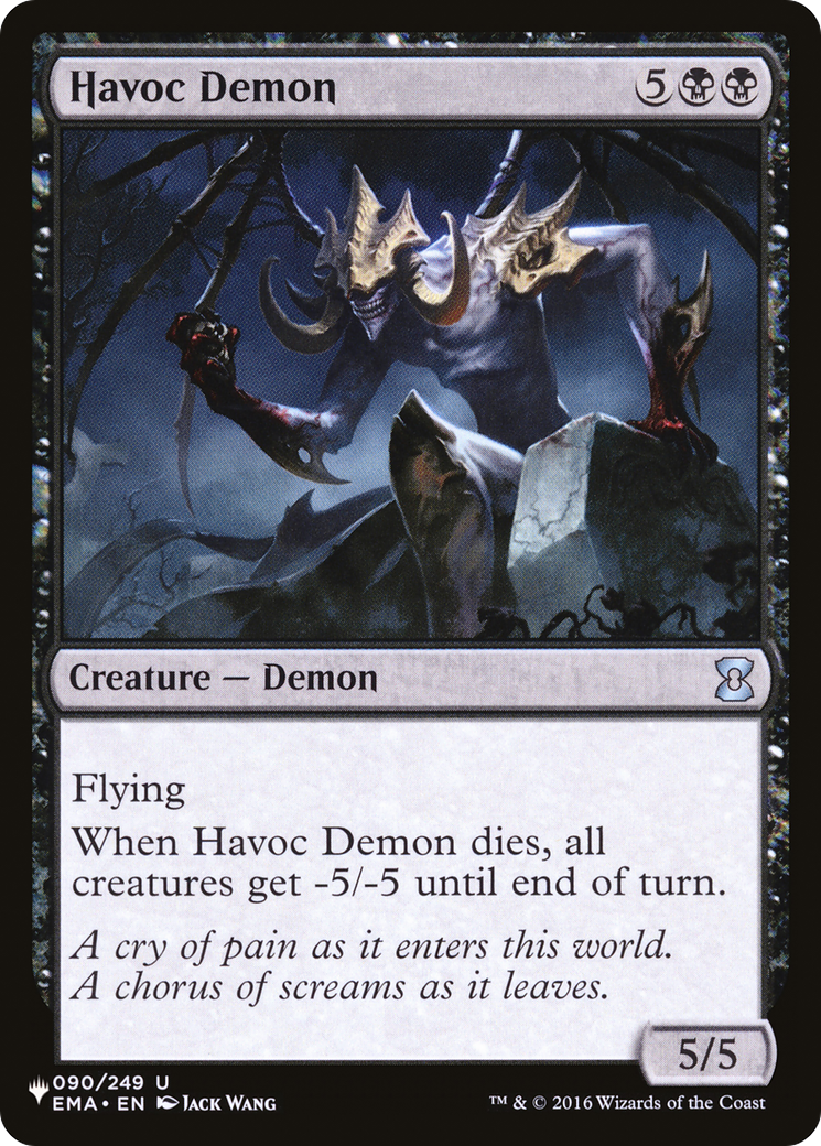 Havoc Demon [The List Reprints] | Empire Gaming NC