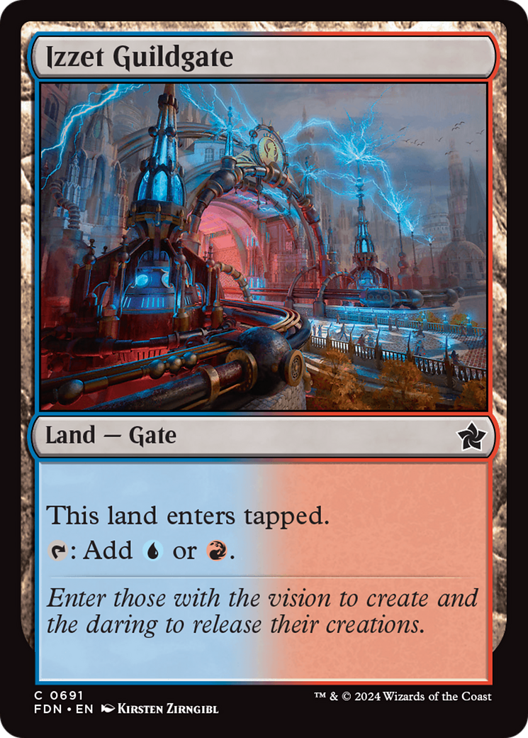 Izzet Guildgate [Foundations] | Empire Gaming NC