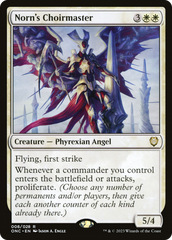 Norn's Choirmaster [Phyrexia: All Will Be One Commander] | Empire Gaming NC