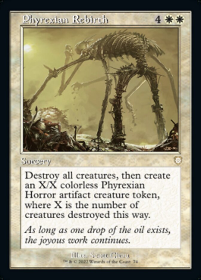 Phyrexian Rebirth (Retro) [The Brothers' War Commander] | Empire Gaming NC