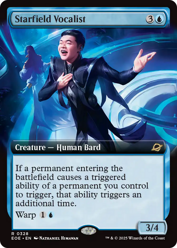 Starfield Vocalist (Extended Art) [Edge of Eternities] | Empire Gaming NC