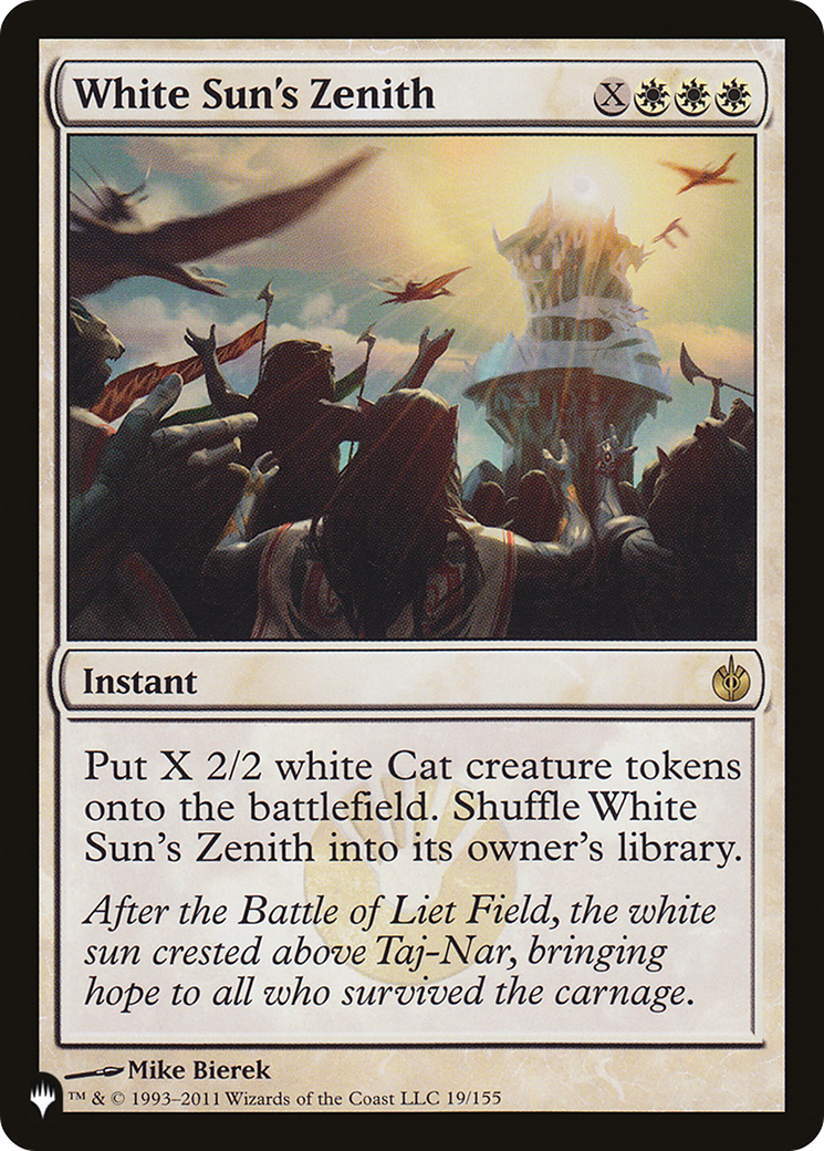 White Sun's Zenith [The List] | Empire Gaming NC