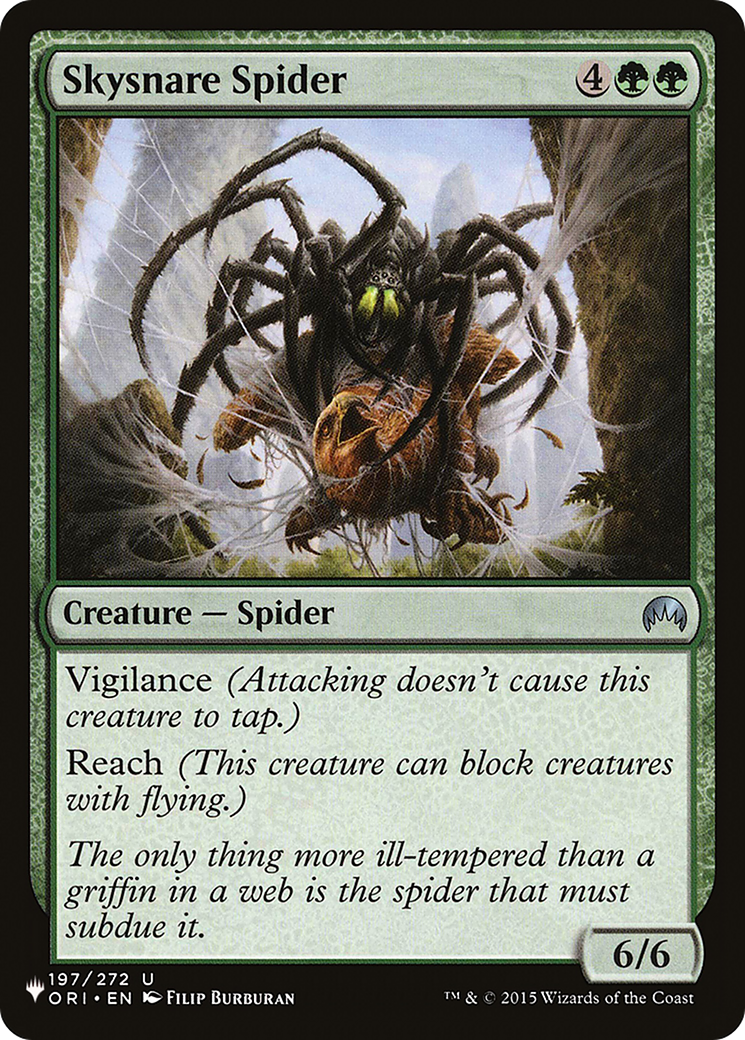 Skysnare Spider [The List] | Empire Gaming NC