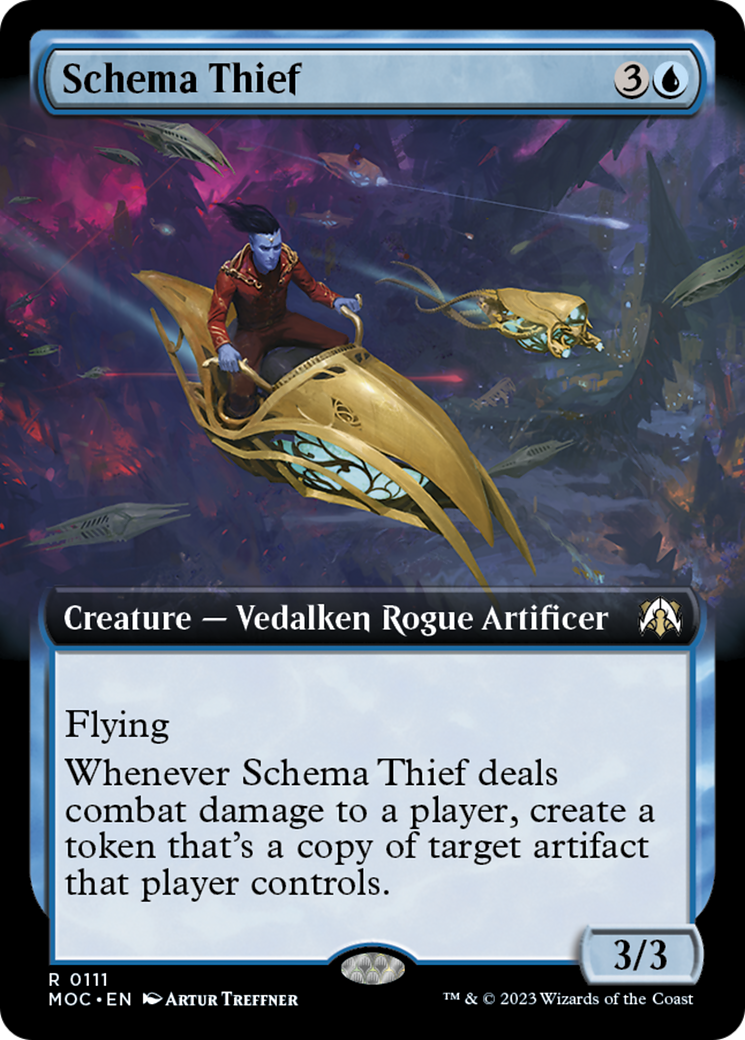 Schema Thief (Extended Art) [March of the Machine Commander] | Empire Gaming NC