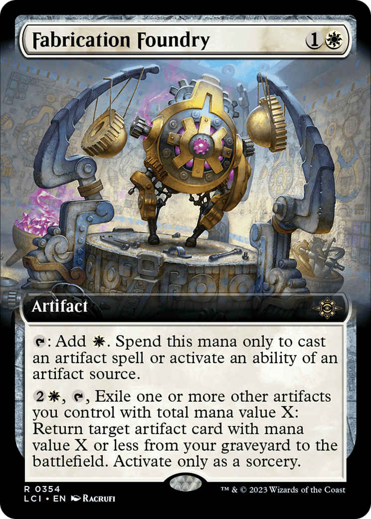 Fabrication Foundry (Extended Art) [The Lost Caverns of Ixalan] | Empire Gaming NC