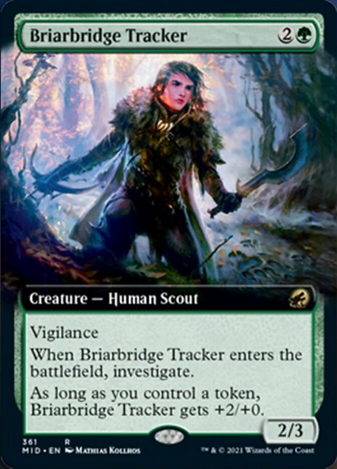 Briarbridge Tracker (Extended Art) [Innistrad: Midnight Hunt] | Empire Gaming NC