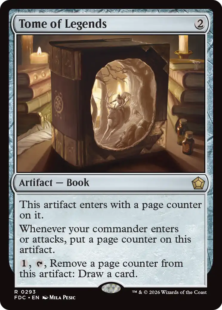 Tome of Legends [Foundations Commander] | Empire Gaming NC
