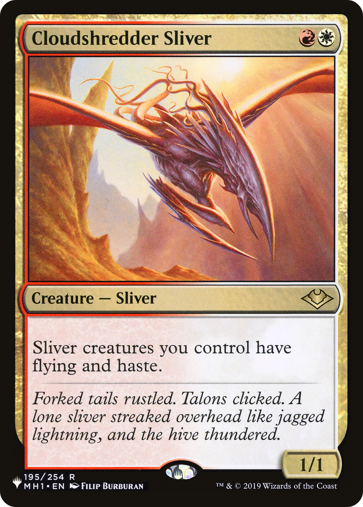 Cloudshredder Sliver (MH1) [The List] | Empire Gaming NC