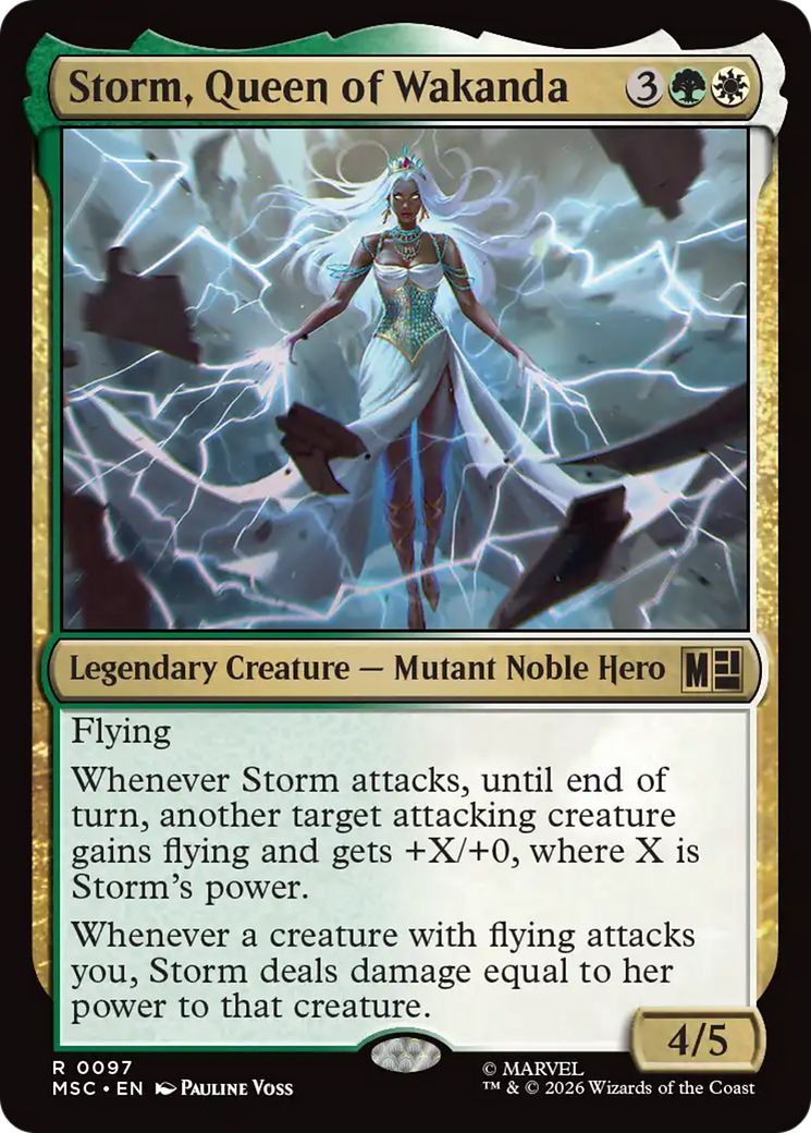 Storm, Queen of Wakanda (Surge Foil) [Marvel Super Heroes Commander] | Empire Gaming NC
