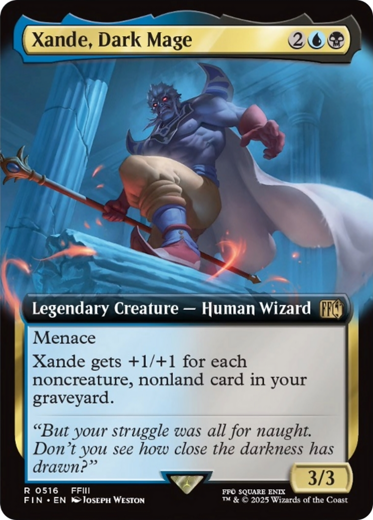 Xande, Dark Mage (Extended Art) [FINAL FANTASY] | Empire Gaming NC