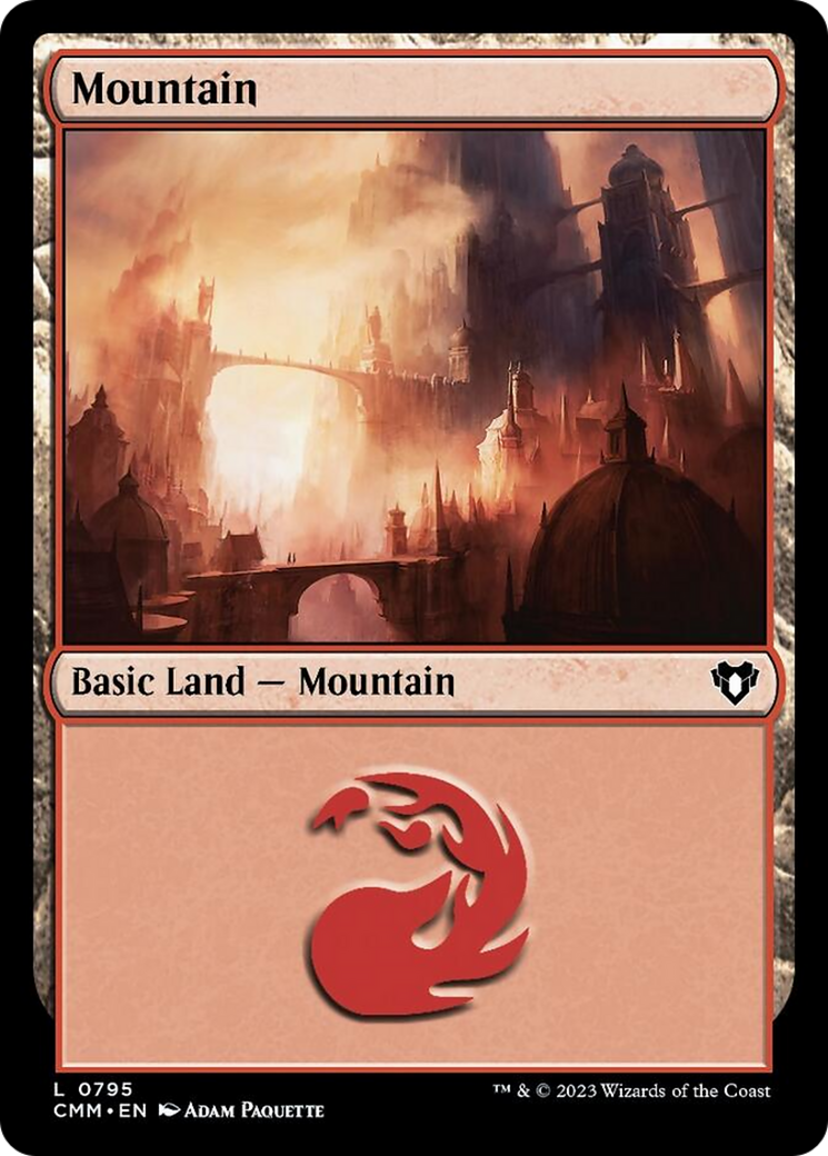 Mountain (795) [Commander Masters] | Empire Gaming NC