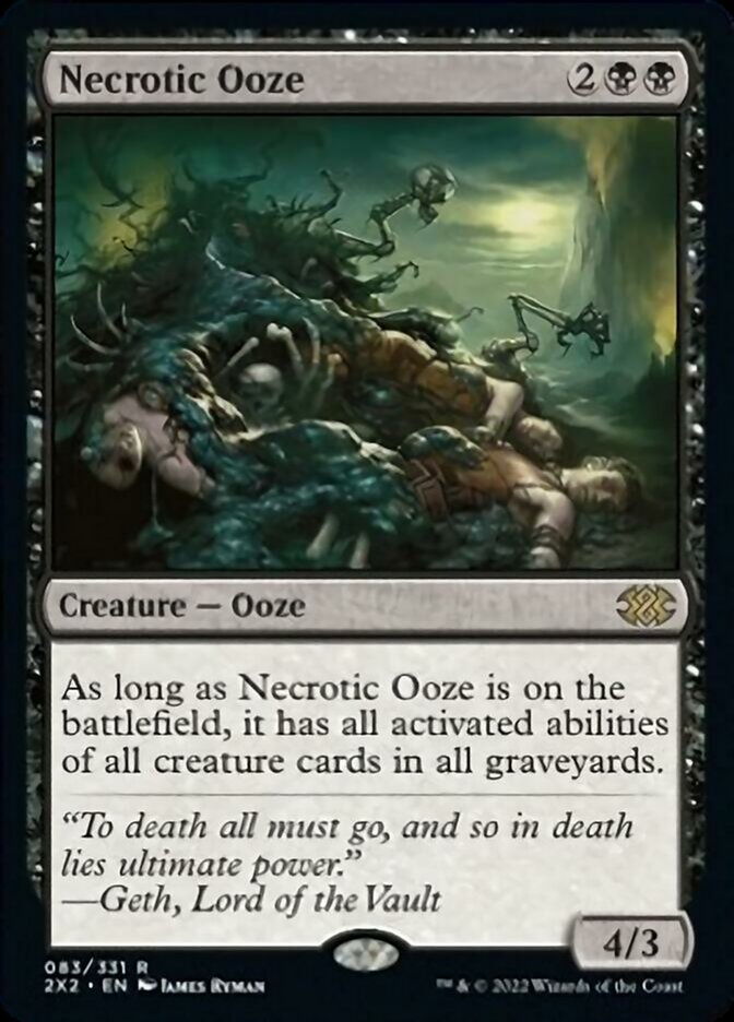 Necrotic Ooze [Double Masters 2022] | Empire Gaming NC