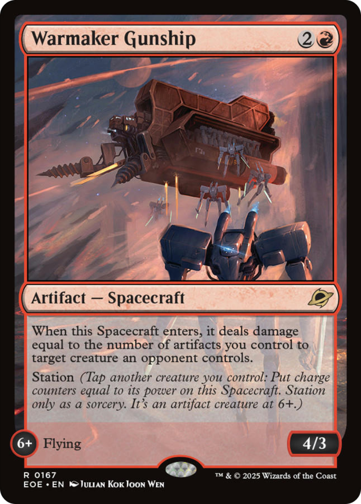 Warmaker Gunship [Edge of Eternities] | Empire Gaming NC