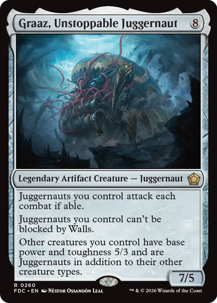 Graaz, Unstoppable Juggernaut [Foundations Commander] | Empire Gaming NC
