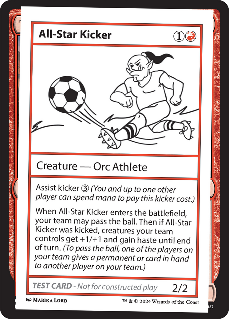 All-Star Kicker [Mystery Booster 2 Playtest Cards] | Empire Gaming NC